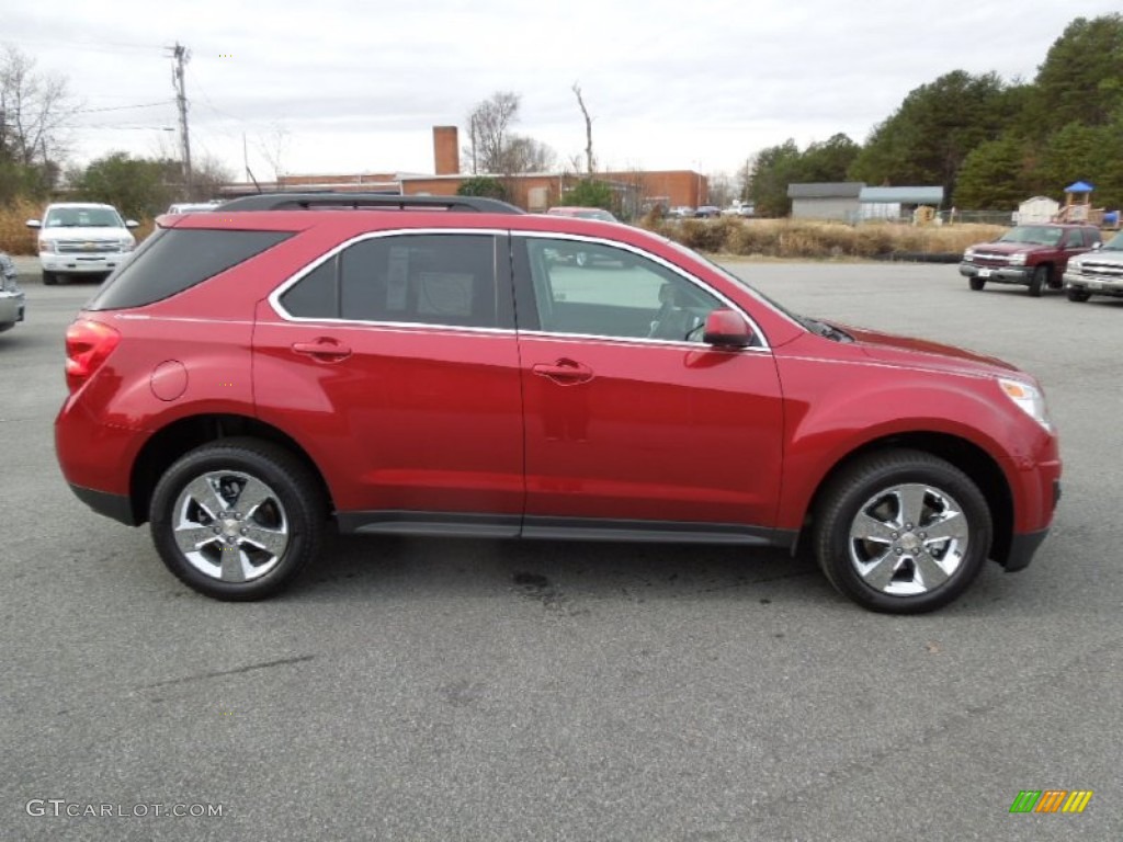 2013 Equinox LT - Crystal Red Tintcoat / Jet Black photo #6