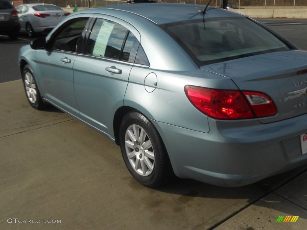 2009 Sebring LX Sedan - Clearwater Blue Pearl / Dark Slate Gray photo #7