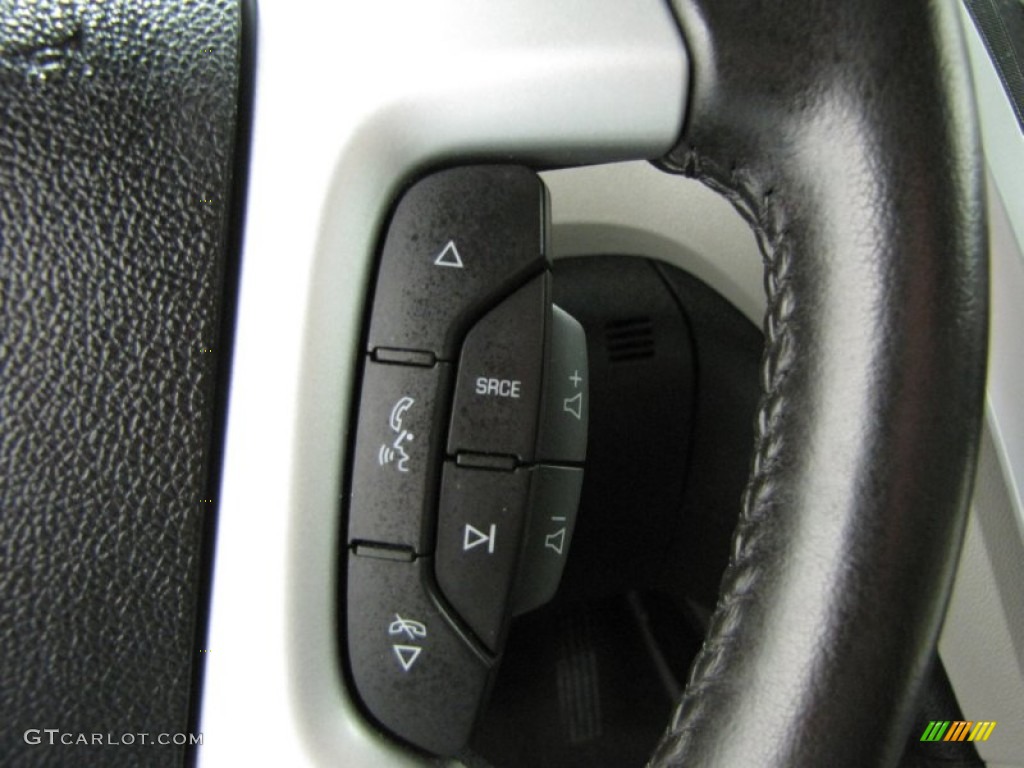2011 Traverse LTZ AWD - Steel Green Metallic / Light Gray/Ebony photo #22