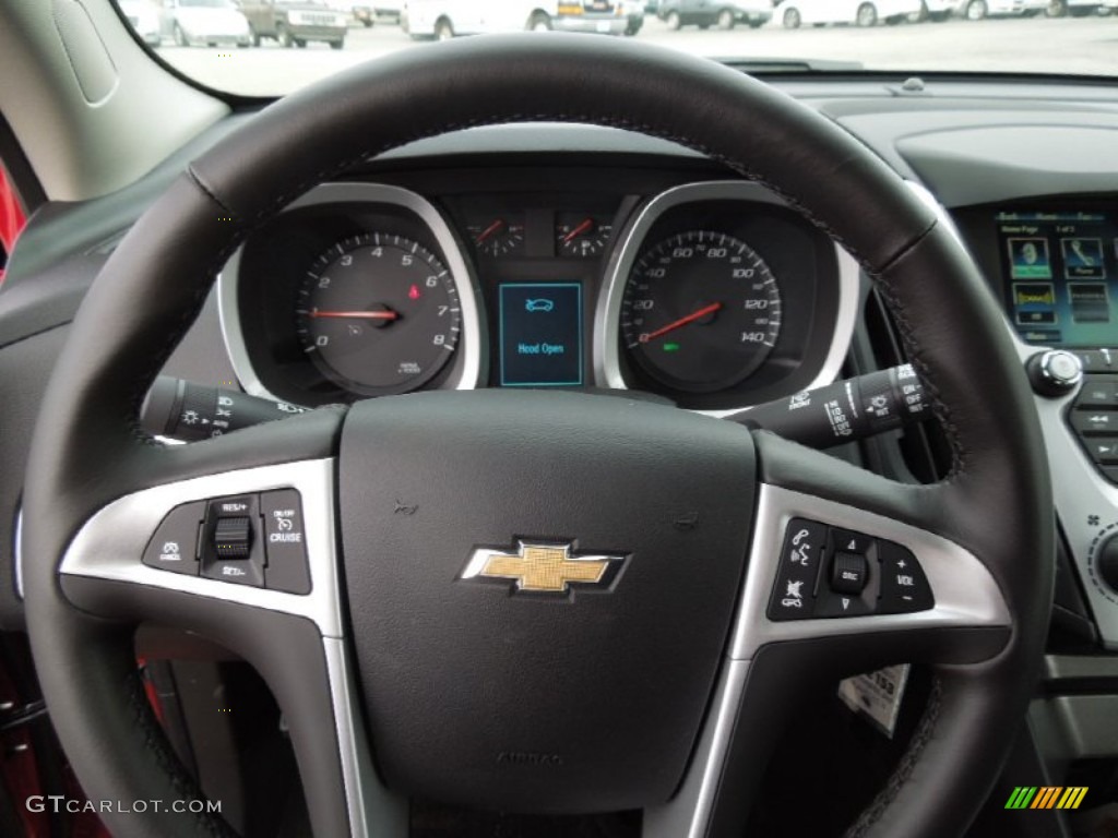 2013 Equinox LT - Crystal Red Tintcoat / Jet Black photo #15