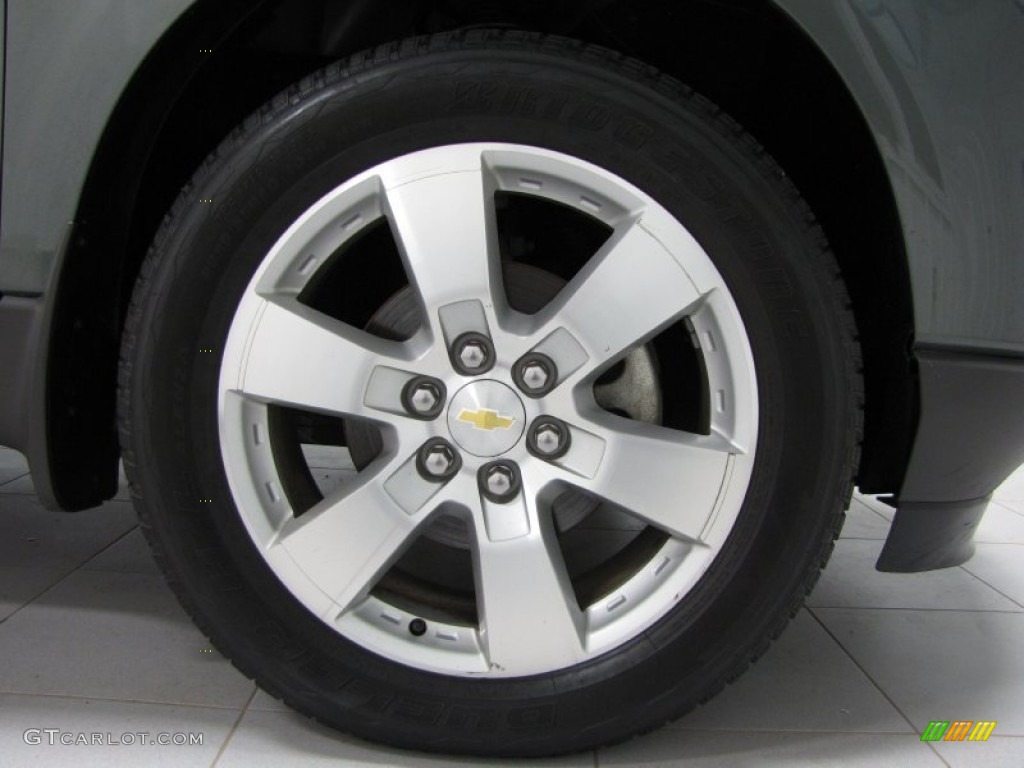 2011 Traverse LTZ AWD - Steel Green Metallic / Light Gray/Ebony photo #29