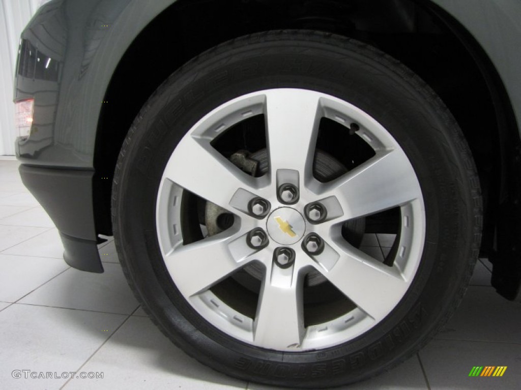 2011 Traverse LTZ AWD - Steel Green Metallic / Light Gray/Ebony photo #31
