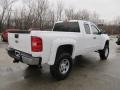 2008 Summit White Chevrolet Silverado 1500 LT Extended Cab 4x4  photo #7