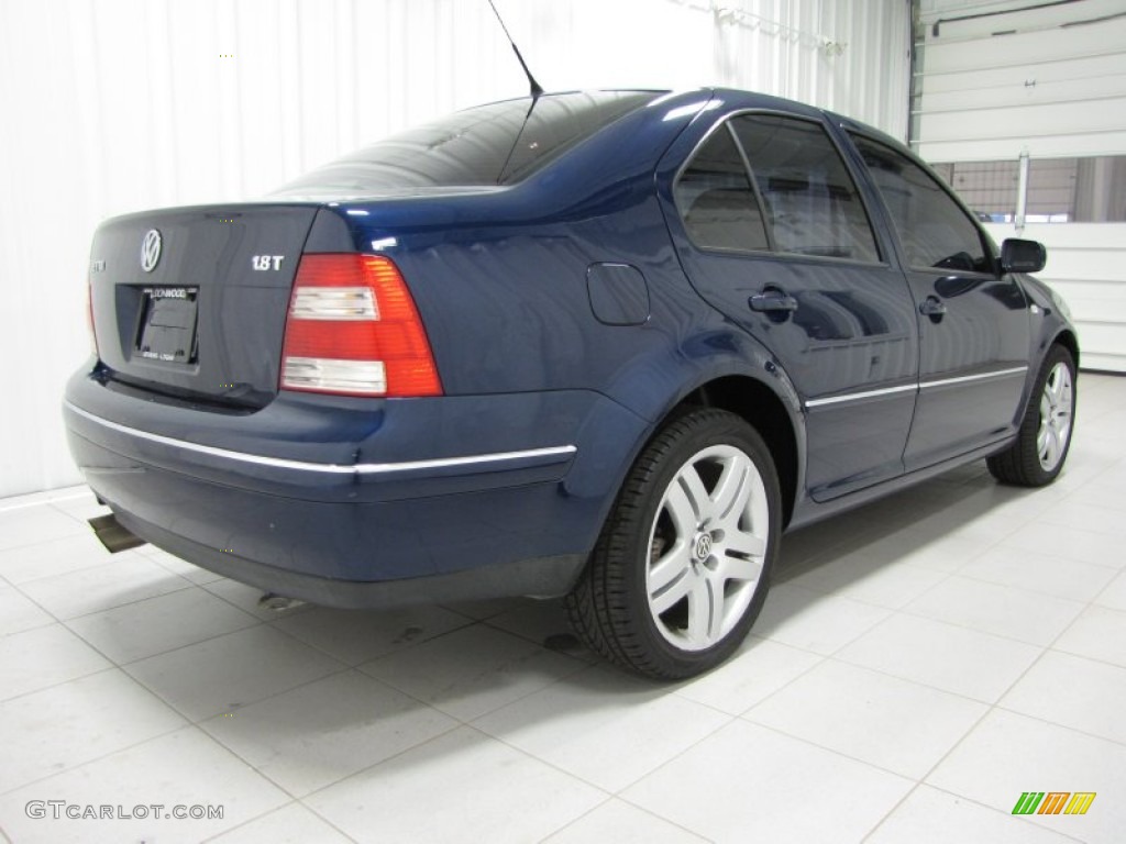 2004 Jetta GLS 1.8T Sedan - Galactic Blue Metallic / Black photo #2
