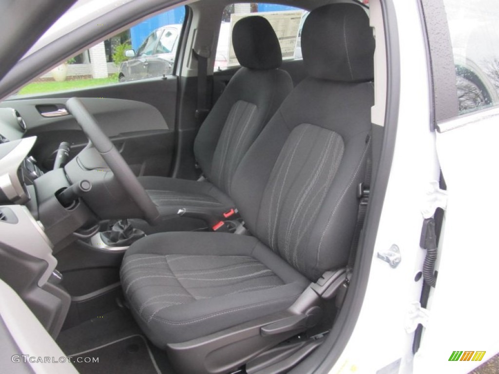 2013 Chevrolet Sonic LT Sedan Front Seat Photo #74635920