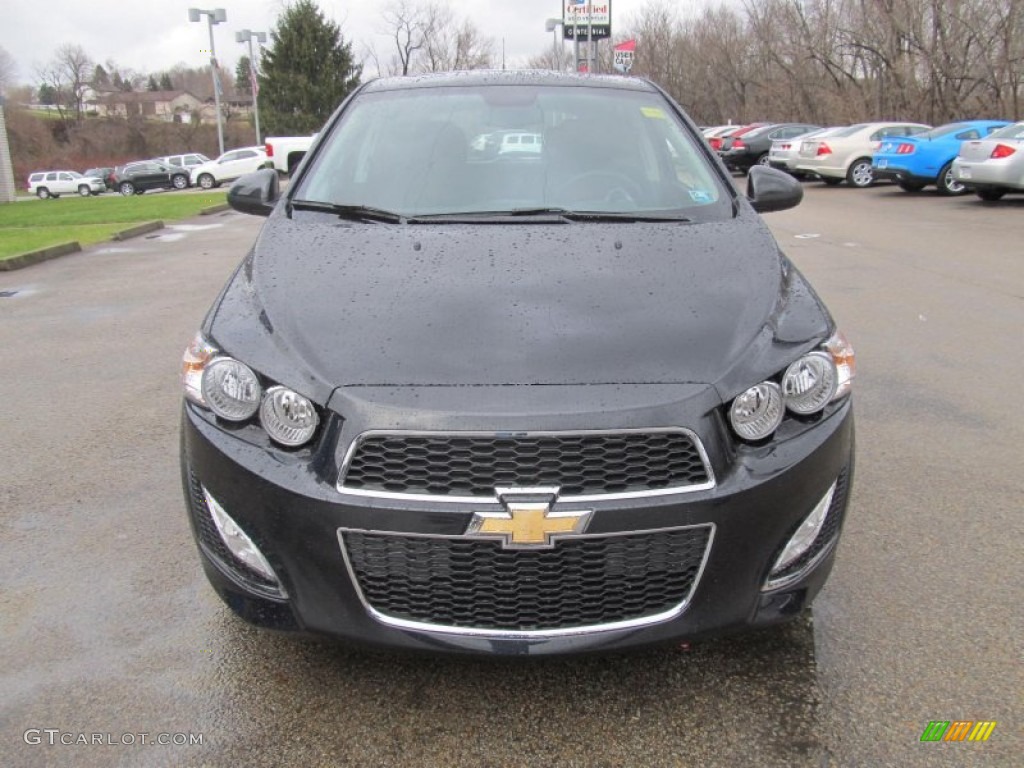 Black Granite Metallic 2013 Chevrolet Sonic RS Hatch Exterior Photo #74636307
