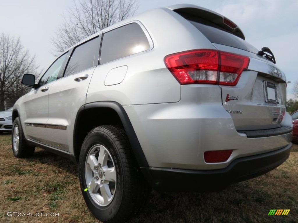 2013 Grand Cherokee Laredo - Bright Silver Metallic / Black photo #2
