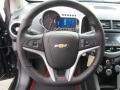 RS Jet Black Leather/Microfiber Steering Wheel Photo for 2013 Chevrolet Sonic #74636421