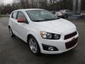 Summit White 2013 Chevrolet Sonic LTZ Hatch Exterior