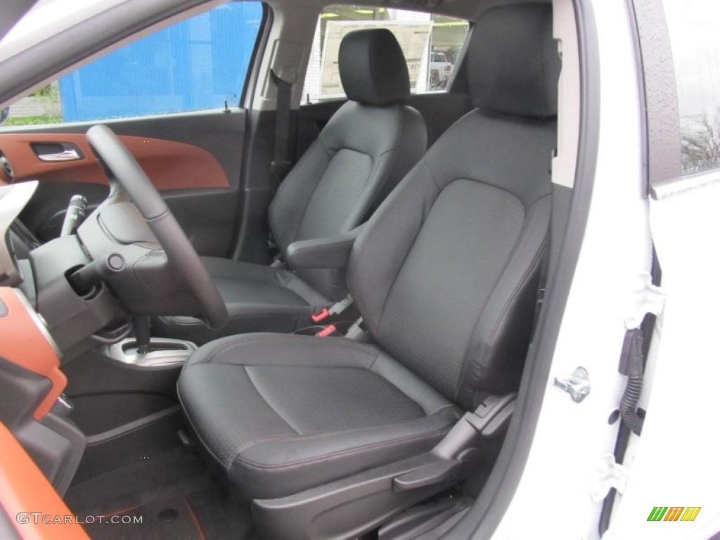 2013 Chevrolet Sonic LTZ Hatch Front Seat Photo #74636832