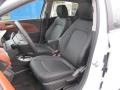 Jet Black/Brick 2013 Chevrolet Sonic LTZ Hatch Interior Color