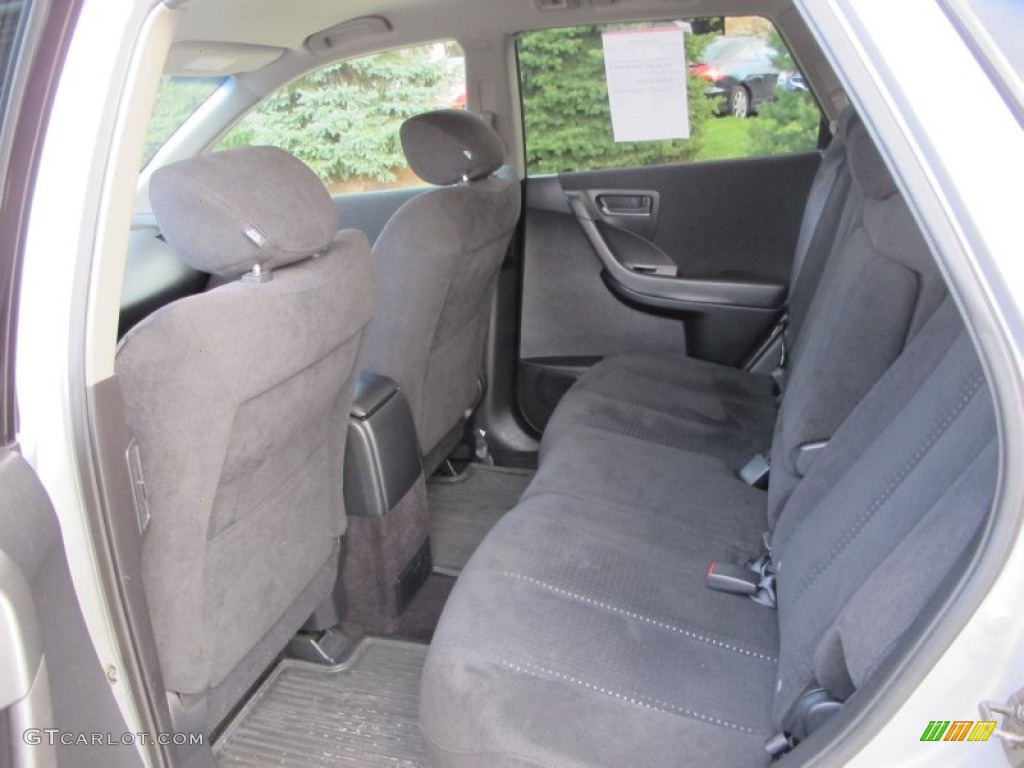 2004 Nissan Murano SL AWD Rear Seat Photo #74637084