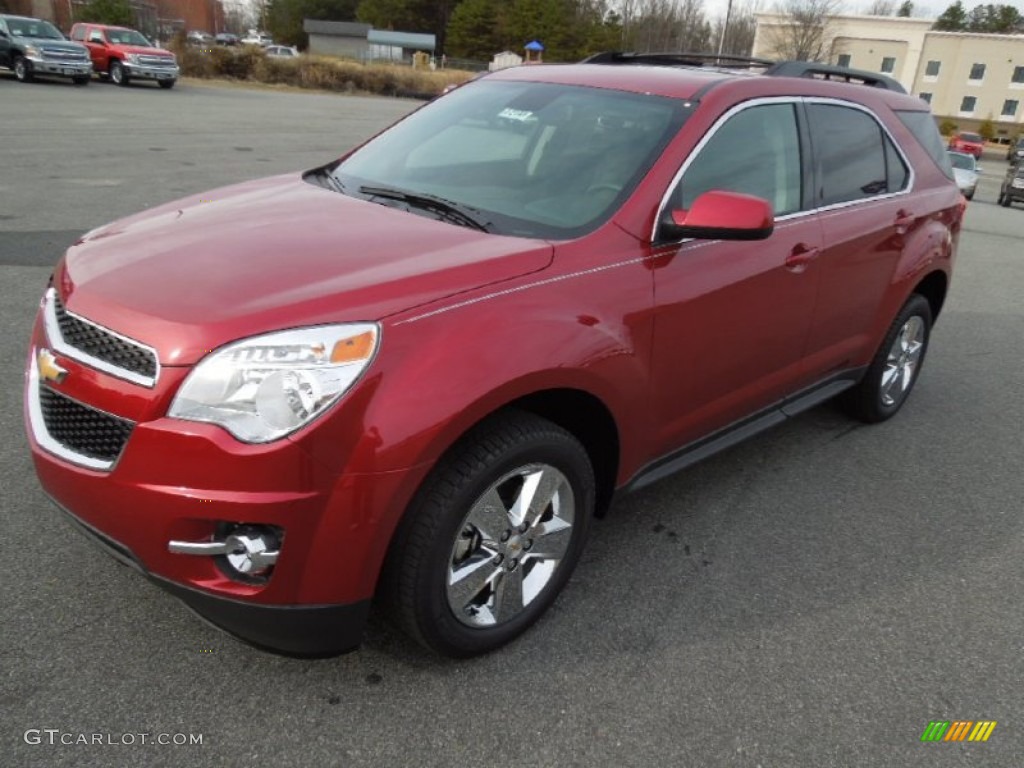 2013 Equinox LT - Crystal Red Tintcoat / Jet Black photo #2