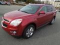 2013 Crystal Red Tintcoat Chevrolet Equinox LT  photo #2