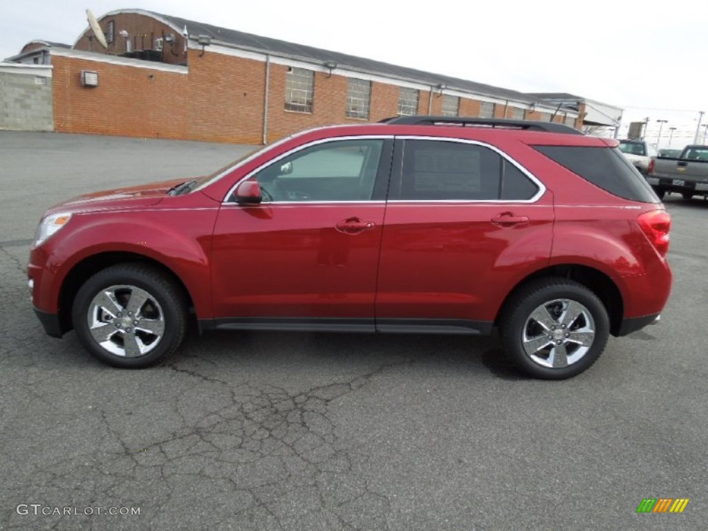 2013 Equinox LT - Crystal Red Tintcoat / Jet Black photo #3