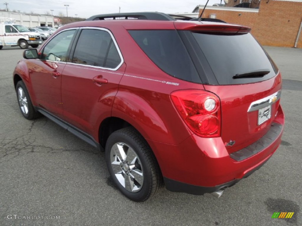 2013 Equinox LT - Crystal Red Tintcoat / Jet Black photo #4