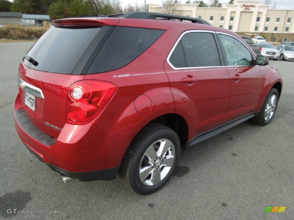 2013 Equinox LT - Crystal Red Tintcoat / Jet Black photo #5