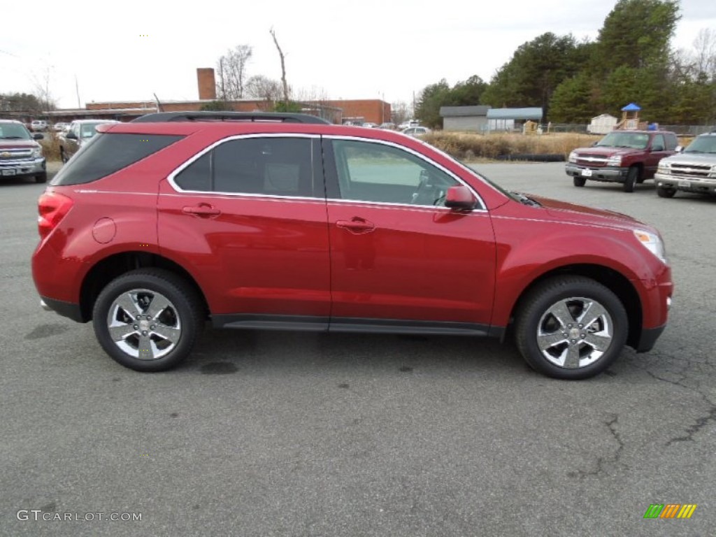 2013 Equinox LT - Crystal Red Tintcoat / Jet Black photo #6