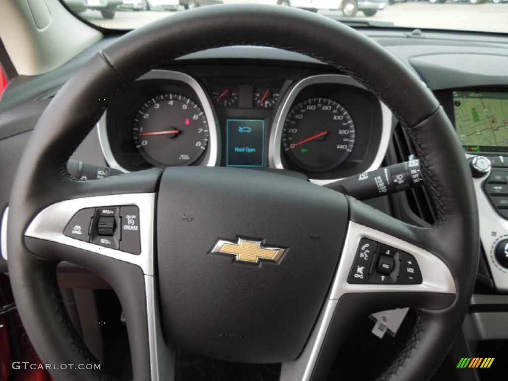 2013 Equinox LT - Crystal Red Tintcoat / Jet Black photo #16