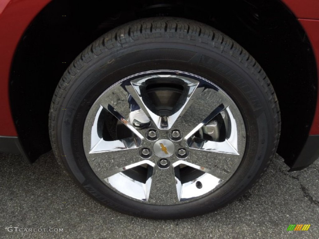 2013 Equinox LT - Crystal Red Tintcoat / Jet Black photo #24