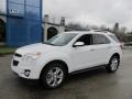 2013 Summit White Chevrolet Equinox LT AWD  photo #1