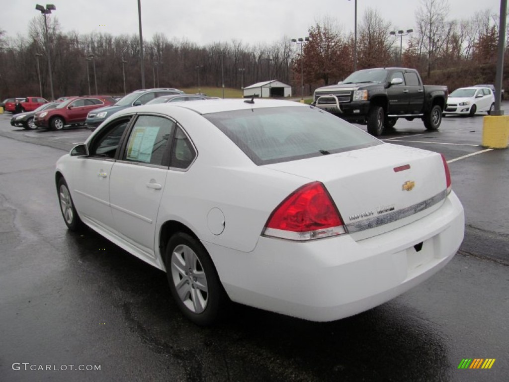 2010 Impala LS - Summit White / Gray photo #3
