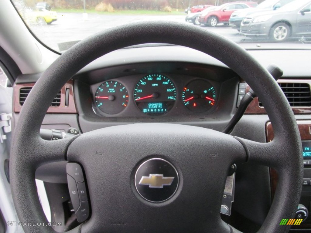 2010 Impala LS - Summit White / Gray photo #13