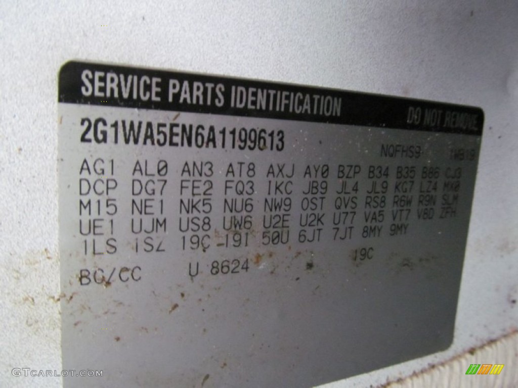 2010 Impala LS - Summit White / Gray photo #18