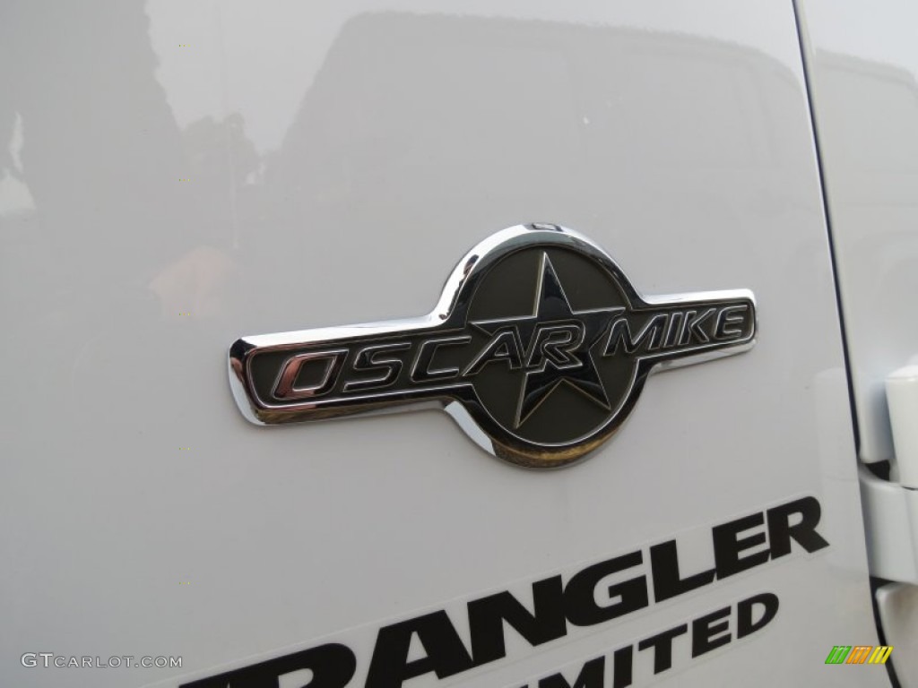 2013 Jeep Wrangler Unlimited Oscar Mike Freedom Edition 4x4 Marks and Logos Photo #74638746