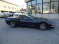 2001 Navy Blue Metallic Chevrolet Corvette Convertible  photo #9