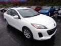 2013 Crystal White Pearl Mica Mazda MAZDA3 i SV 4 Door  photo #9