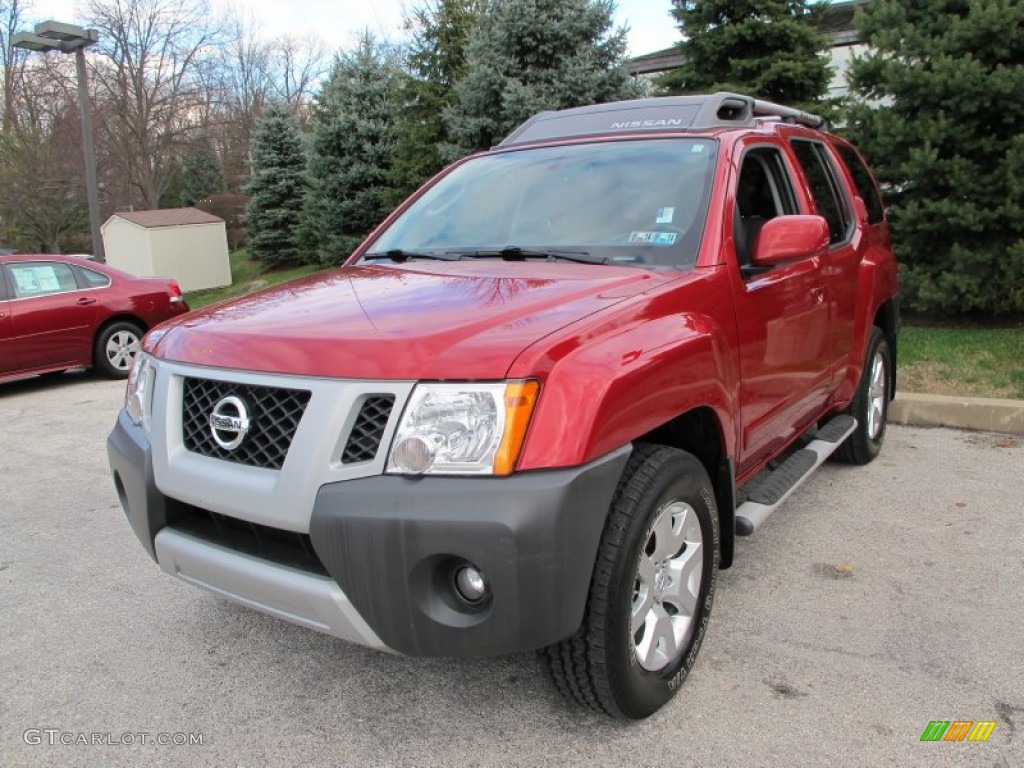 Red Brick Metallic 2010 Nissan Xterra SE 4x4 Exterior Photo #74640111