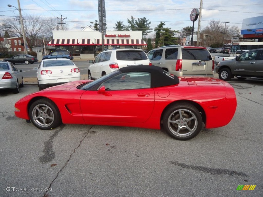 Torch Red 2003 Chevrolet Corvette Convertible Exterior Photo #74640168