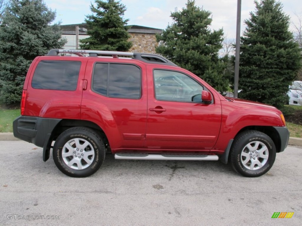 Red Brick Metallic 2010 Nissan Xterra SE 4x4 Exterior Photo #74640192