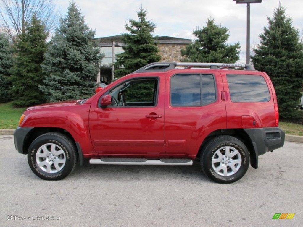 Red Brick Metallic 2010 Nissan Xterra SE 4x4 Exterior Photo #74640291