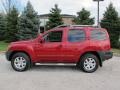  2010 Xterra SE 4x4 Red Brick Metallic