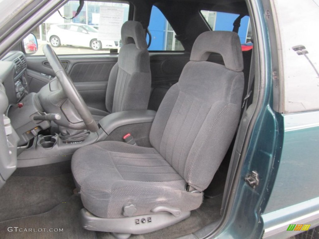 Dark Pewter Interior 1997 Chevrolet Blazer LS 4x4 Photo #74640490