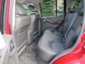 2010 Nissan Xterra Gray Interior Rear Seat Photo