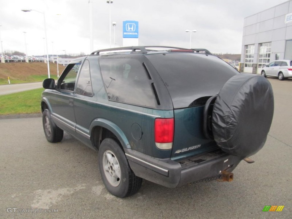 1997 Blazer LS 4x4 - Fairway Green Metallic / Dark Pewter photo #15