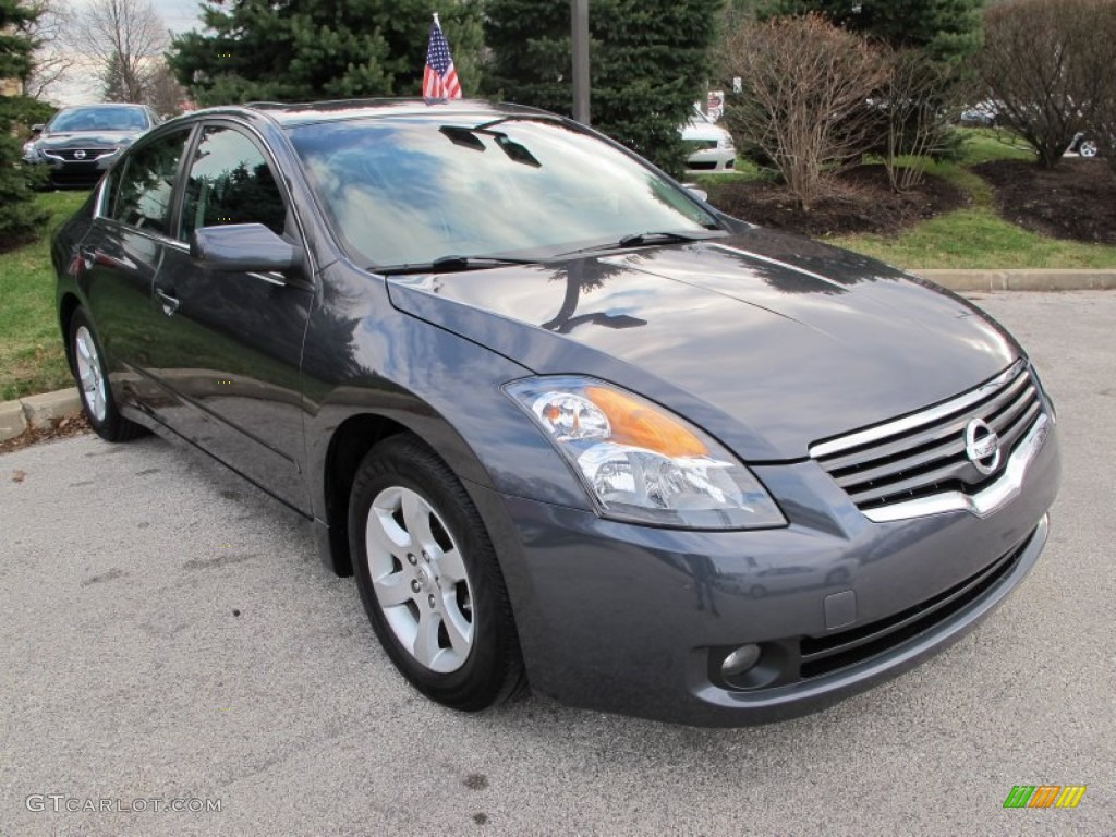 2009 Altima 2.5 SL - Precision Gray Metallic / Charcoal photo #4