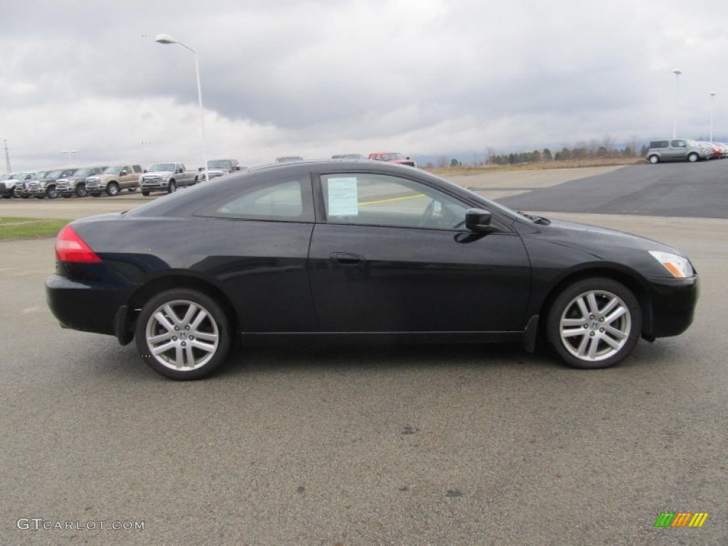 Nighthawk Black Pearl 2003 Honda Accord EX V6 Coupe Exterior Photo #74641300