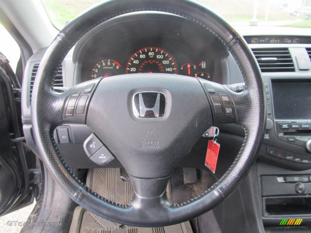 2003 Honda Accord EX V6 Coupe Steering Wheel Photos