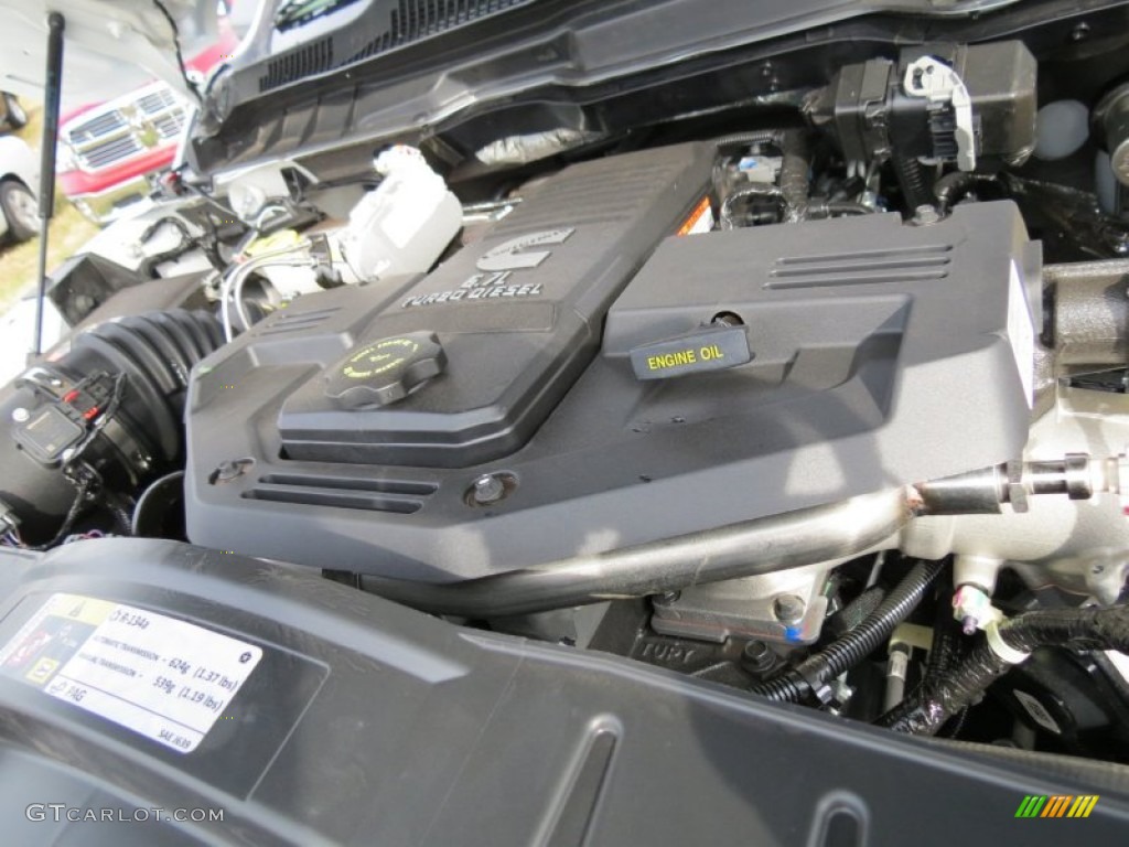 2012 Dodge Ram 3500 HD Big Horn Crew Cab 4x4 Dually Engine Photos