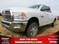 2012 Bright White Dodge Ram 2500 HD Big Horn Crew Cab 4x4  photo #1