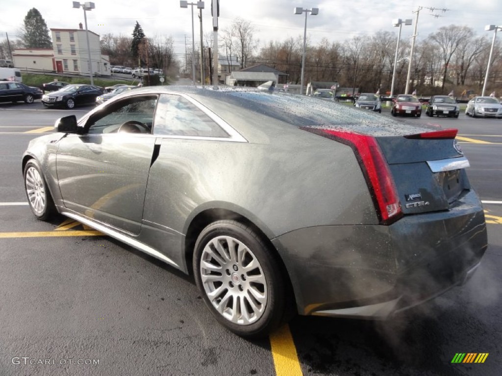 Evolution Green Metallic 2011 Cadillac CTS 4 AWD Coupe Exterior Photo #74642726