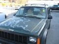 1996 Moss Green Pearl Jeep Cherokee Sport 4WD  photo #2