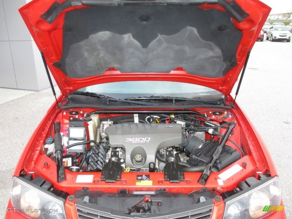 2001 Impala LS - Torch Red / Medium Gray photo #15