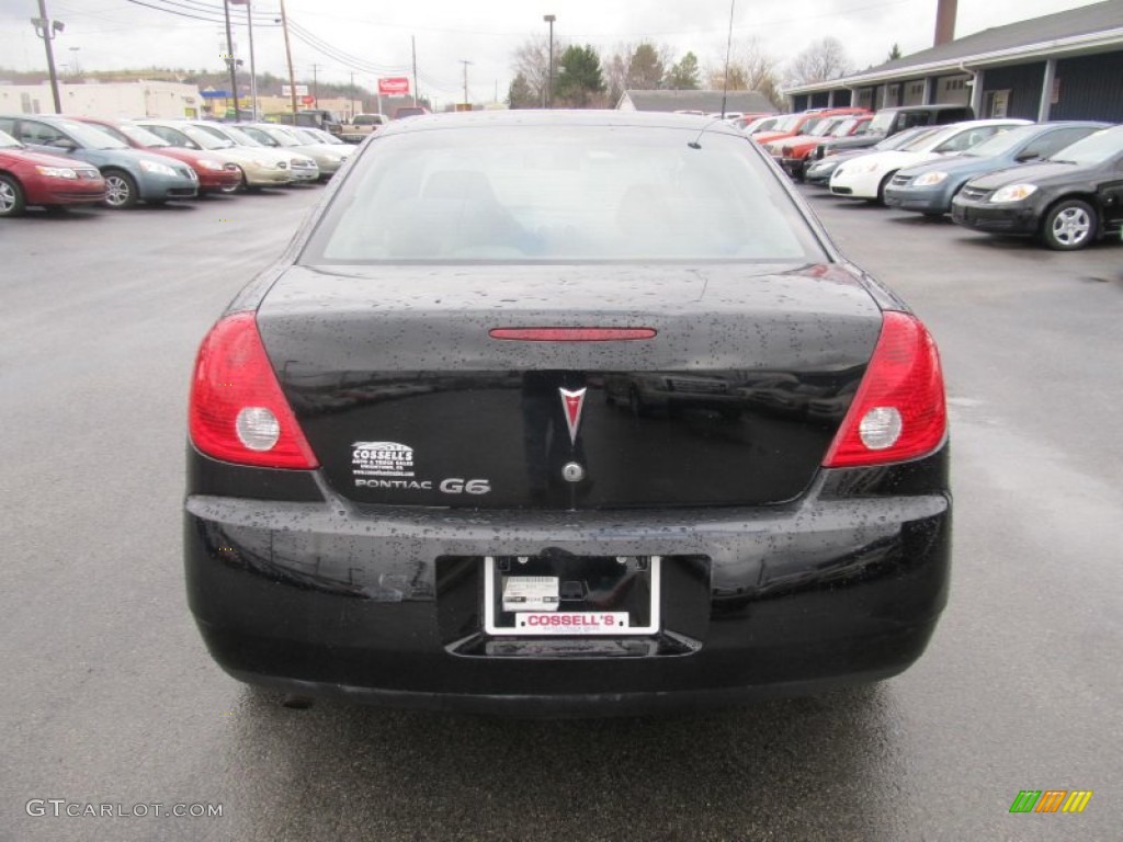 2007 G6 Sedan - Black / Ebony photo #4