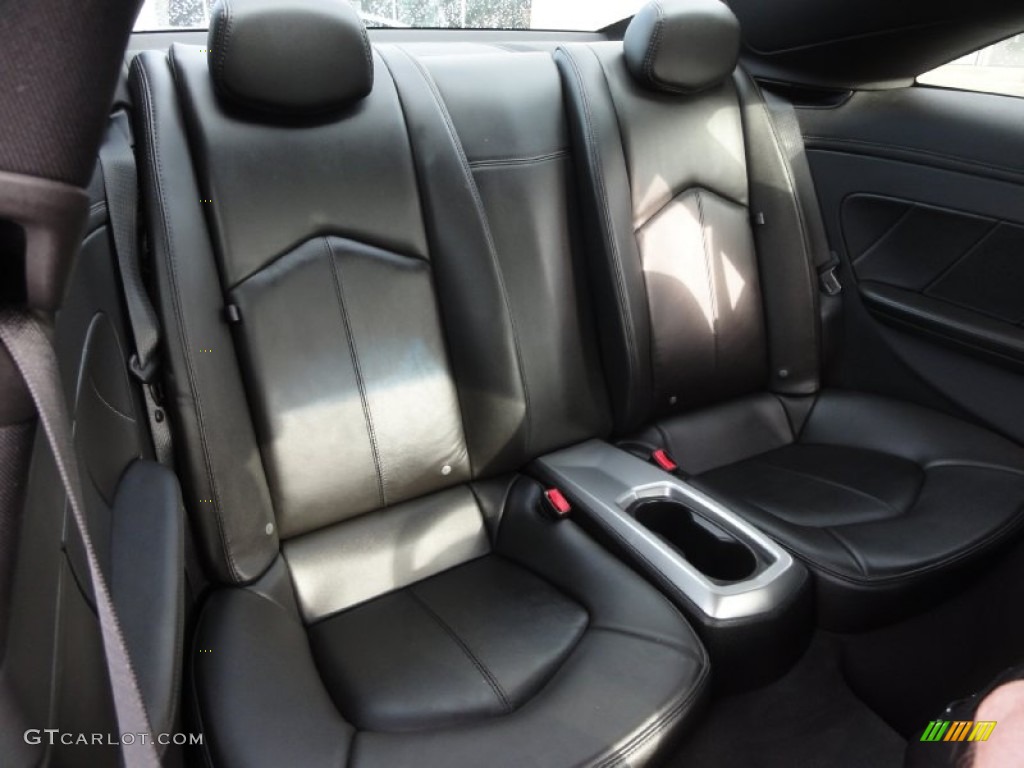 Ebony Interior 2011 Cadillac CTS 4 AWD Coupe Photo #74643697