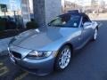 Silver Grey Metallic 2007 BMW Z4 3.0i Roadster